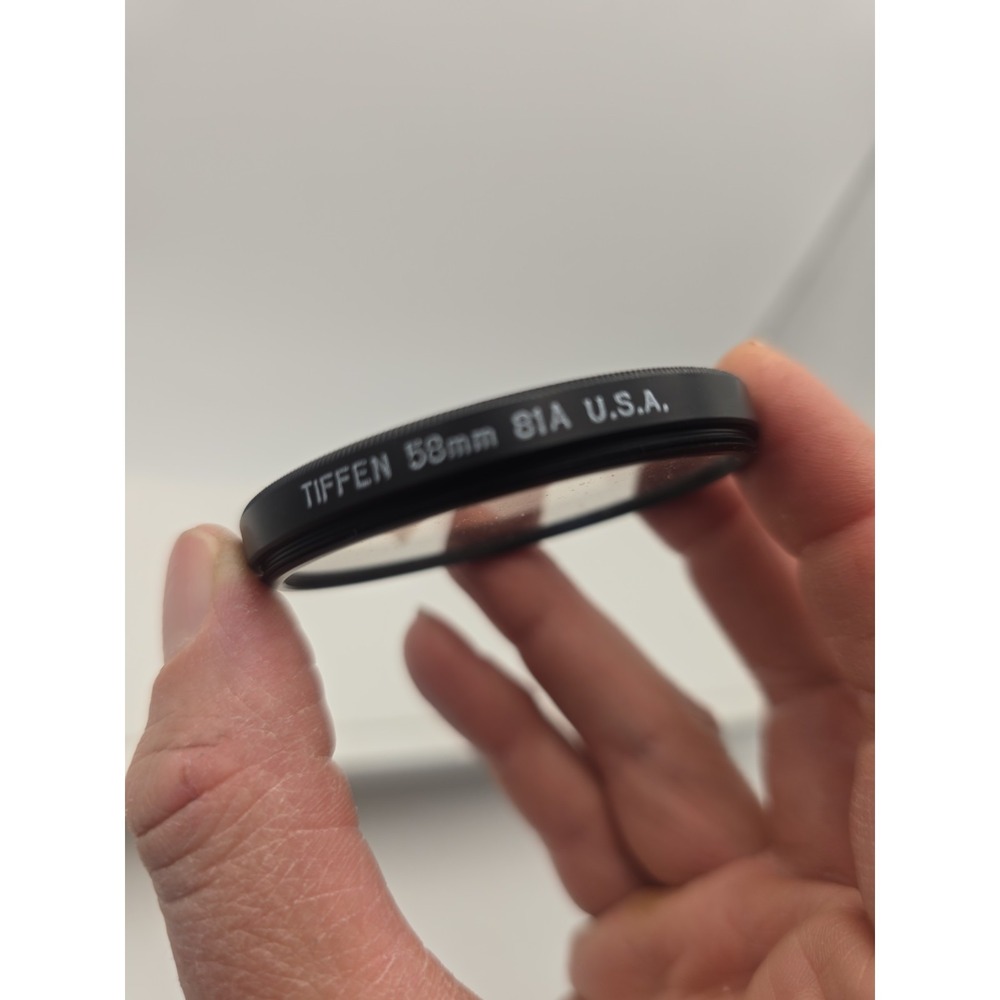 TIFFEN 58mm Screw In Filter 81A‎ USA